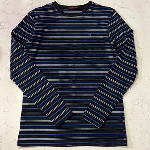 Electric Blue & Black, Scotch & Soda Long Sleeve Tee